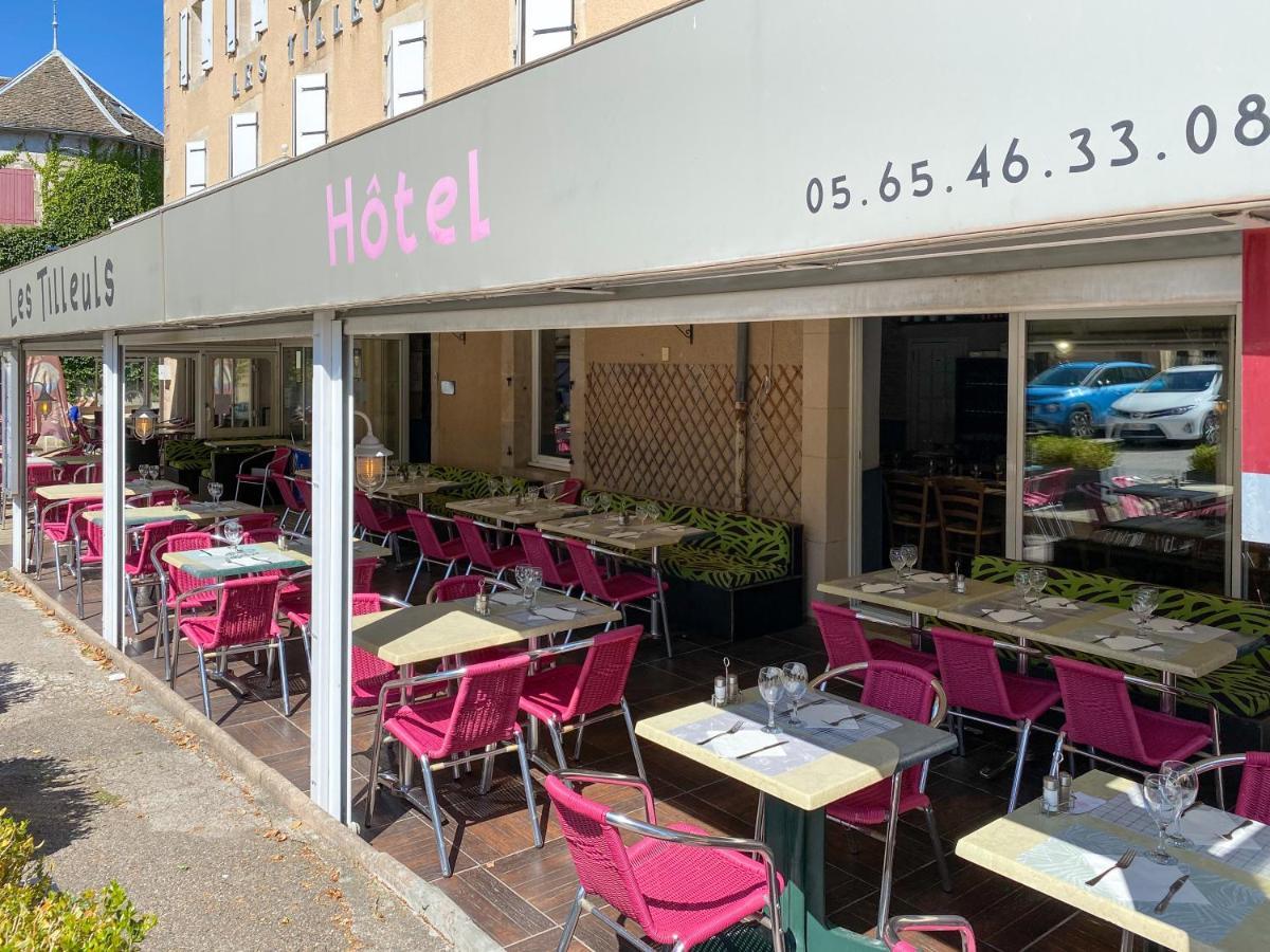 Hotel Les Tilleuls De Pareloup A Salles-Curan ภายนอก รูปภาพ